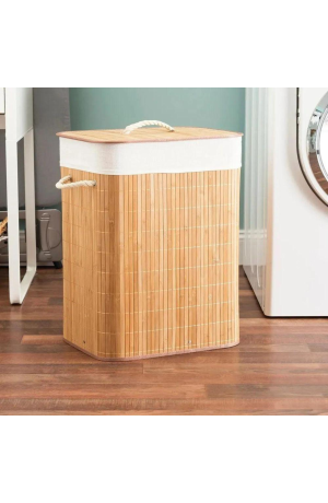 Cesto em Bambu Retangular