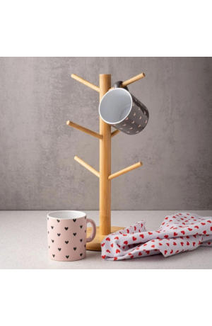 Porta Xicaras de Bambu