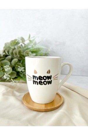 Caneca de Porcelana Cat Meow 350ml