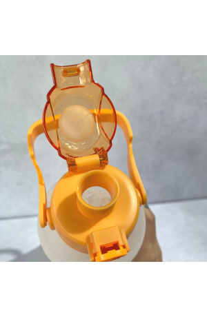 Garrafa Laranja de Plástico Sport  - 1500ml