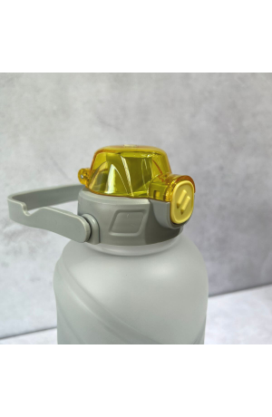 Garrafa Preta de Plástico Sport - 1500ml