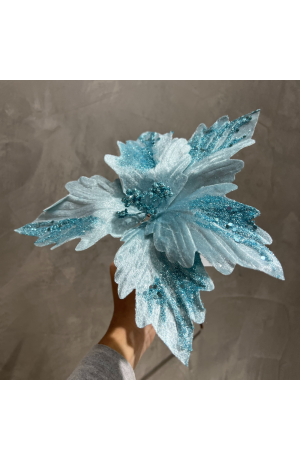 Pick Azul com Glitter Cabo Médio