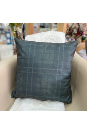 Capa de Almofada Verde em Veludo 43x43cm