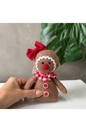 Boneco para Pendurar Gingerbrea Cozinheiro