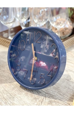 Relógio Azul de Parede