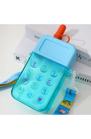 Garrafa Azul de Plástico 