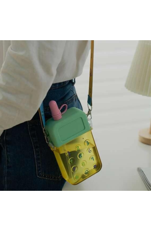 Garrafa Verde de Plástico 