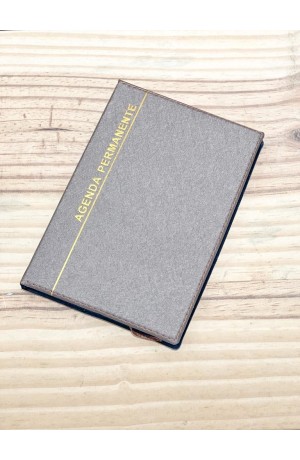 Agenda Permanente Marrom