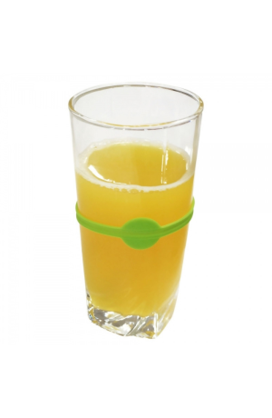 Marcador de Copos Silicone com 6 Peças - Mod.Cordão