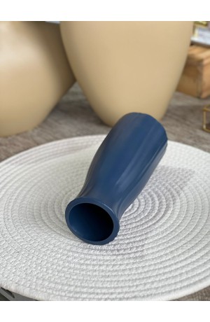 Vaso Azul de Plástico 20cm