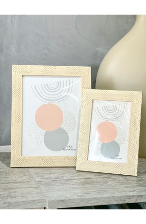 Porta Retrato Bege 15x20