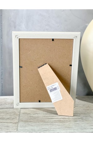 Porta Retrato Bege Folhas 15x20