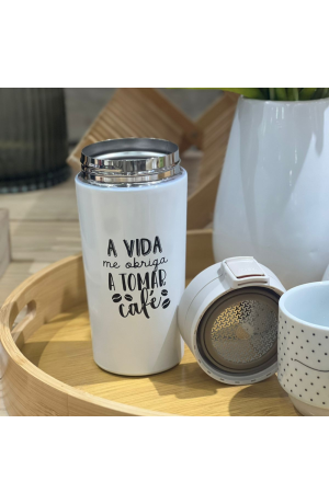 Copo Térmico Branco 