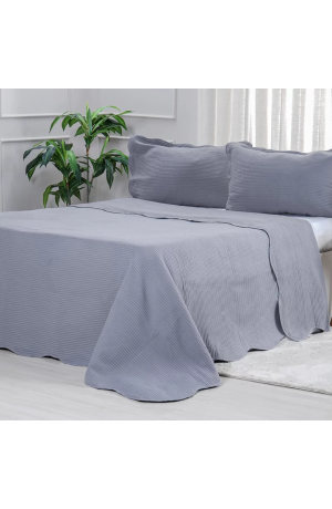 Kit Colcha Lottus King 2,50x2,70m Zinco