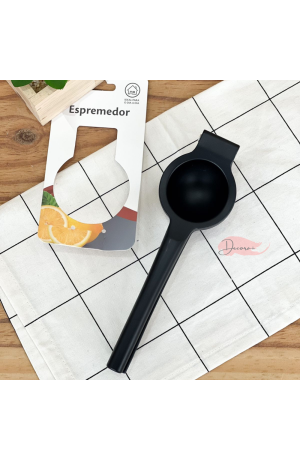 Espremedor de Aluminio Multiuso - Preto