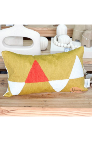 Capa de Almofada Bordada Retangular - 30cm X 50cm Mod 4