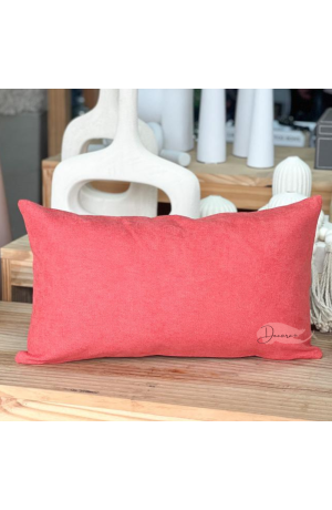 Capa de Almofada Retangular - 30cm X 50cm Terracota