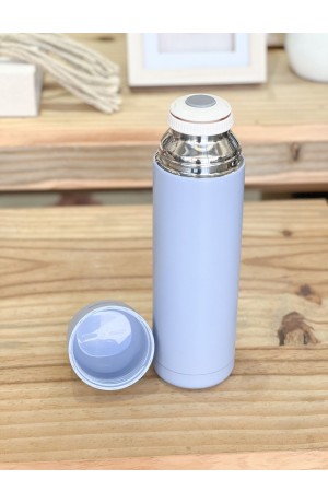 Garrafa Térmica Parede Dupla de Inox  Azul - 500ml