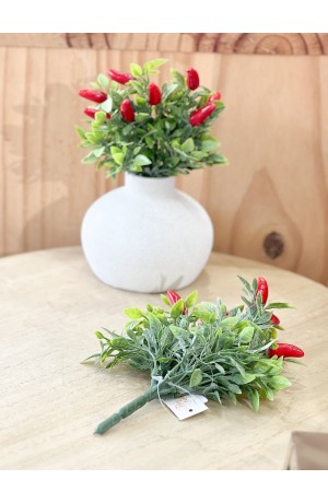 Mini Buquê de Pimenta 18cm