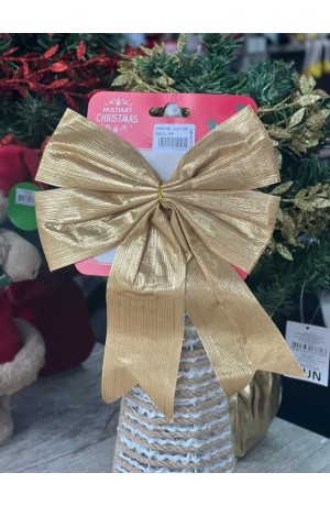 Enfeite de Natal - Laço Dourado