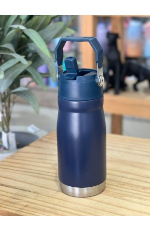Garrafa Azul Térmica de Inox com Alça - 500 ml