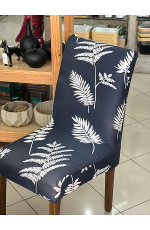 Capa de Cadeira Floral em Poliéster - 40cmX50cm / 45cmX65cm