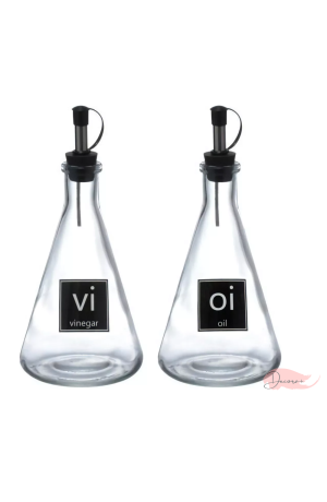 Kit Galheteiro Manhattan 250ml Azeite e Vinagre