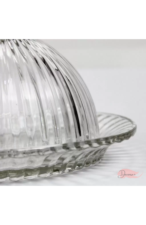 Queijeira de Vidro Romeu 20cm