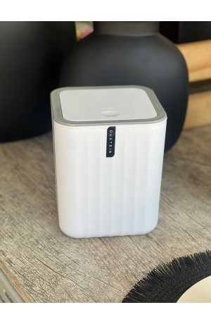 Lixeira Branca de Plástico 2L - 14cm X 17cm