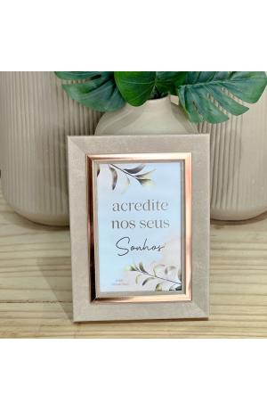 Porta Retrato Marrom 