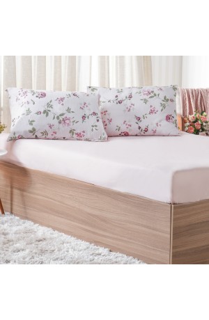 Jogo de Cama 150 Fios - Solteiro 2 peças Rosa