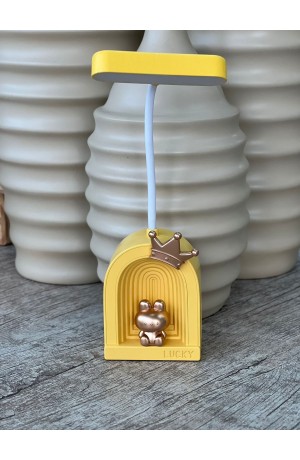 Luminária de Led Pequena  Ursinho - Amarela