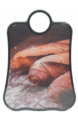 Tabua de Plástico com Mdf  - Pães 27.5cm X 37.2cm