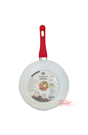 Frigideira Antiaderente Vermelha - 22cm