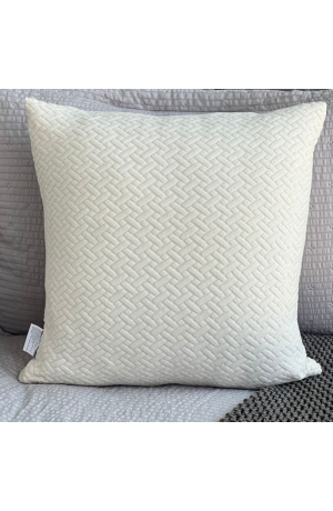 Capa de Almofada Creme -  44cm X 44cm