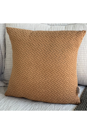 Capa de Almofada Marom -  44cm X 44cm