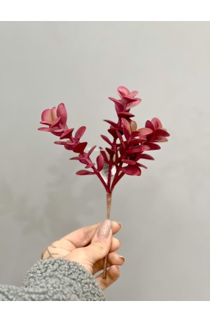 Suculenta Vermelha ( Artificial ) - 20cm