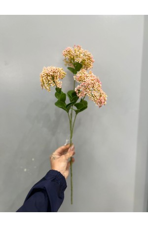 Haste de Telephium Rosa - 58cm ( Artificial )