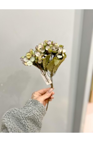 Mini buquê de Hortênsia Verde - 30cm (Artificial )