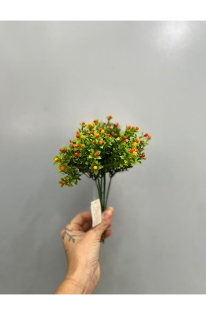 Pick Frutinhos Laranja - 25cm ( Artificial )