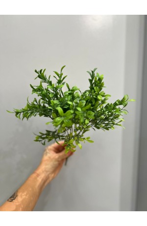 Buquê de Folhagem Verde - 34 cm (Artificial)