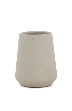 Porta Objetos Multiuso de Cimento Cinza -10,5cm x 9cm