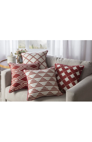 Capa de Almofada com Borda Georgia 3