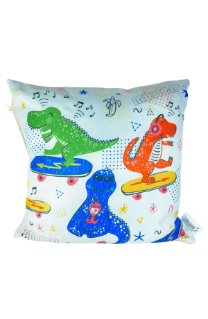 Capa de Almofada Dinossauros Infantil