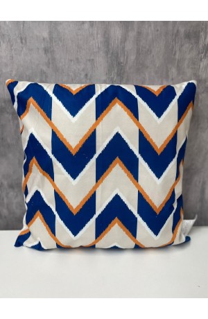 Capa de Almofada Flechas Coloridas em Suede 42x42cm