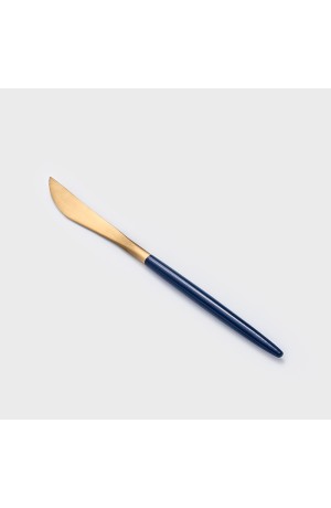 Jogo com 6 Facas Slim Cabo Azul