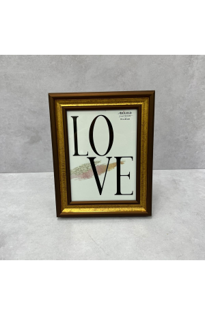 Porta Retrato Amarelo 15 x 20cm