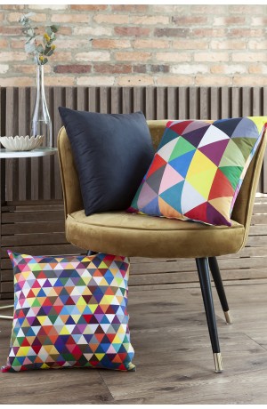 Capa de Almofada Preta Apolo Lisa 1